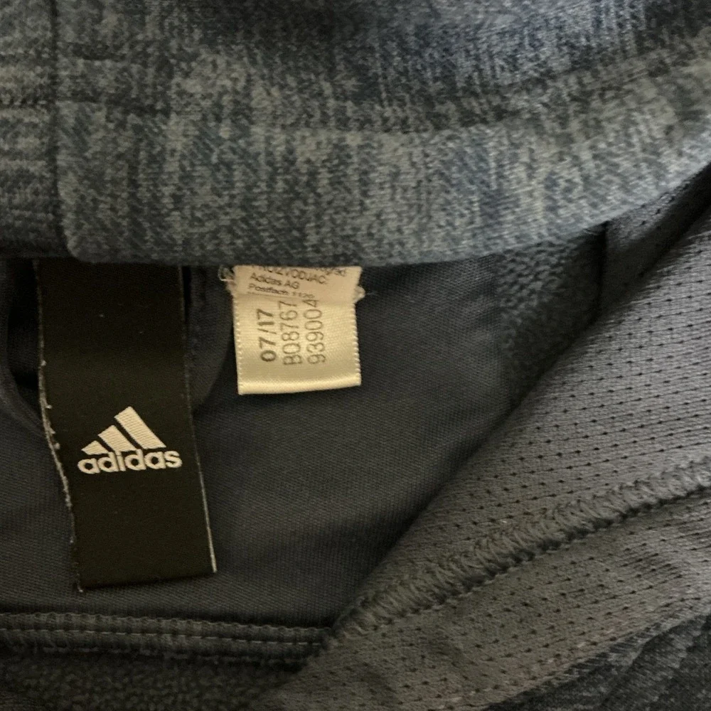 adidas hoodie blue